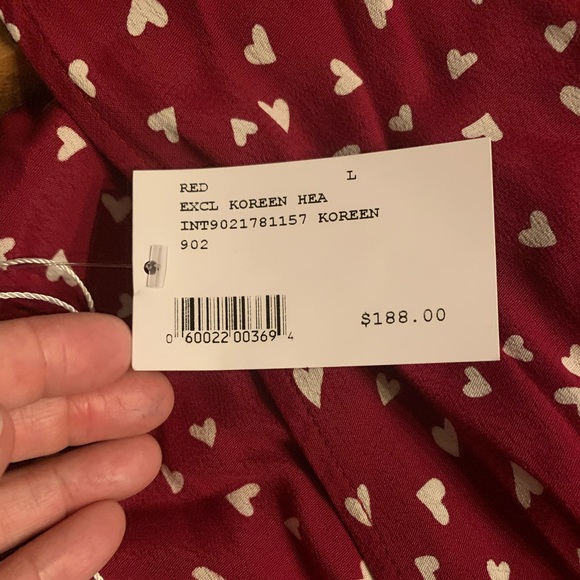 Rails Koreen Hearts Wrap Dress. PRICE FIRM. - Picture 14 of 14